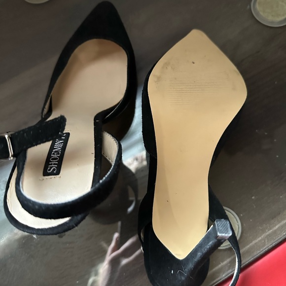 SHOEMINT BLACK SLING BACK NWOT - Picture 2 of 4